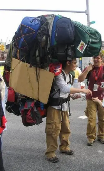 Overpacking