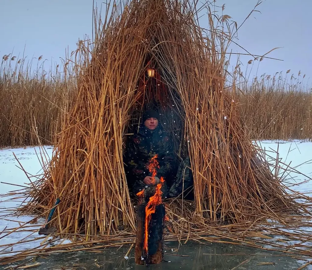 you get lost and need shelter. what should you do first?