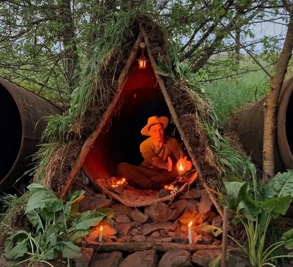 you get lost and need shelter. what should you do first?