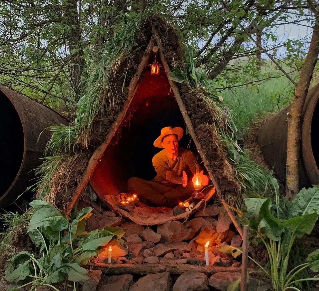 you get lost and need shelter. what should you do first?