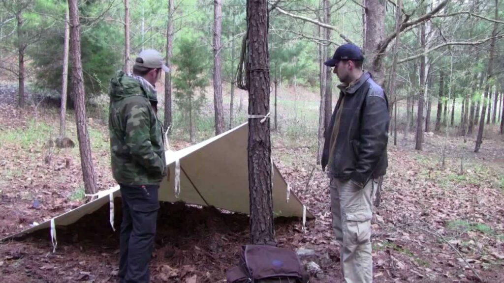 Tarp Wedge shelter
