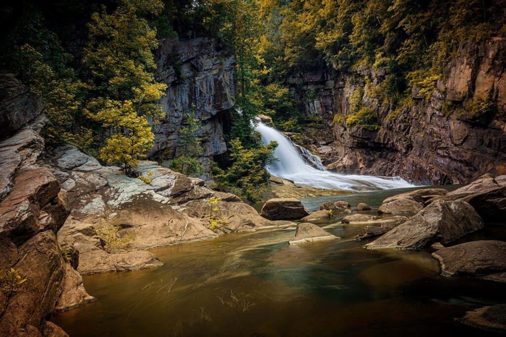 Hurricane Falls at Tallulah Gorge